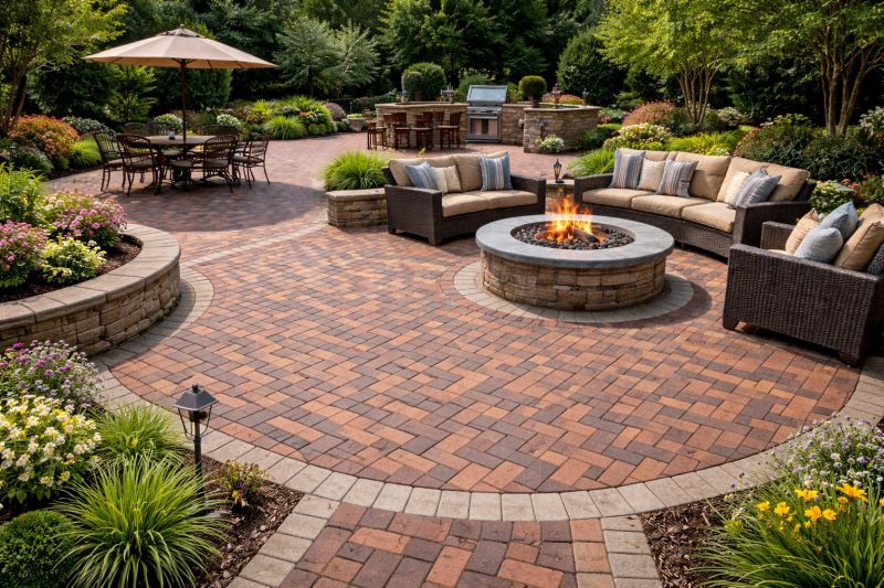 Brick Driveway Installation in Framingham, MA